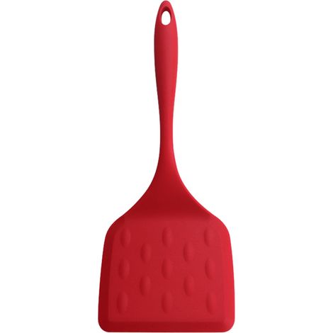 Spatel En Silicone Haute Température - Pour Cuisinière À Plaque Chauffante Et Four - Idéal Pour Nougat Teppanyaki Okonomiyaki - 34 X 13 Cm - 1 Pièce (1/3)
