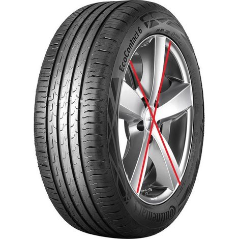 CONTINENTAL Pneus été 235/50 R19 TL 99V ECOCONTACT 6 NIS (1/3)