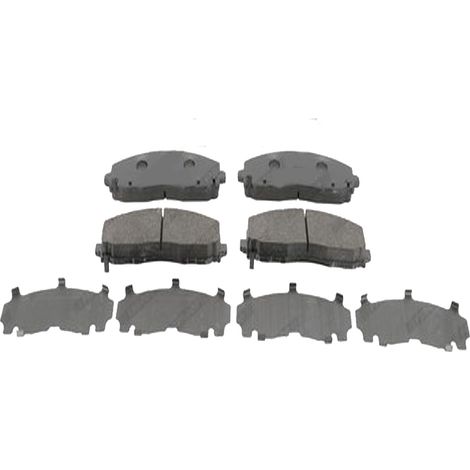 KIT PASTIGLIE FRENO ANTERIORI compatibile con FIAT FREEMONT (345) / PASTIGLIE FRENANTI AUTO OEM FDB4785 FDB4074 , / SOSTITUZIONE DIRETTA / BASSA POLVERE / SILENZIOSO
