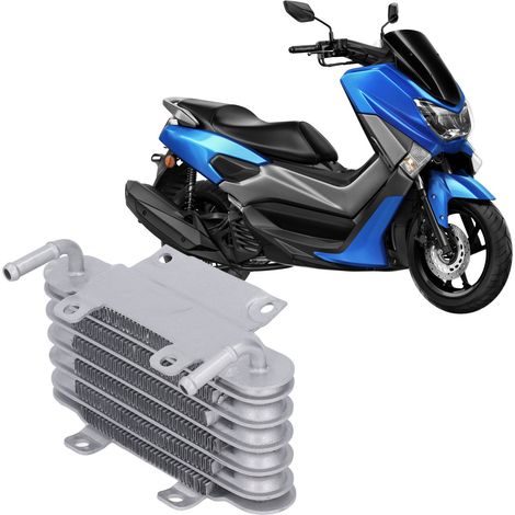 Refroidisseurs d'huile en aluminium pour motos, adaptés aux véhicules tout-terrain et quads de 50 à 250 cm3. (1/5)