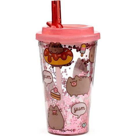 Pusheen Foodie Strohhalmbecher mit Deckel