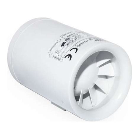Blauberg Rohrventilator Ducto 100 T mit 110 m³/h Fördervolumen mit Nachlaufschalter 8030512 (1/3)