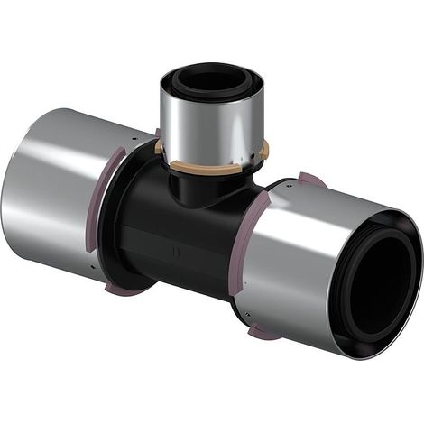 Uponor S-Press Verbund T-Stück reduziert PPSU 75-50-75, 1032894