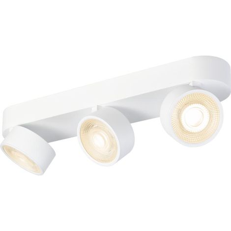 Plafonnier et applique KALU 2.0 intérieur triple blanc 28W 2700K PHASE - SLV - 1010272
