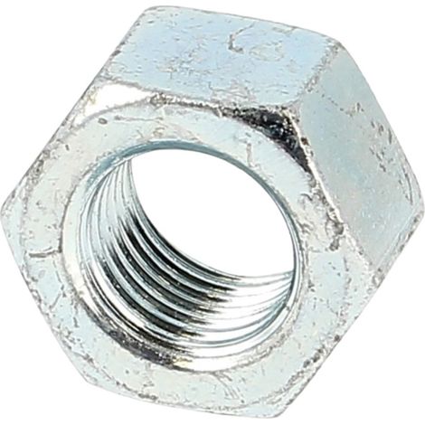 Écrou Hu 3/4.16 UNF Acier Zingué Blanc DIN 934