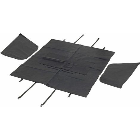 K & F Manta/Cabin posteriore Sedile Sedile Guard C 135 x 148 cm, nero (1/4)