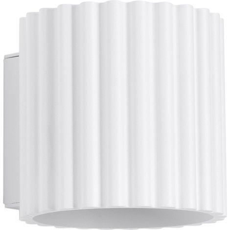 Lámpara de pared Aura 1 G9 blanca ALU Sollux SL.1781 (1/5)