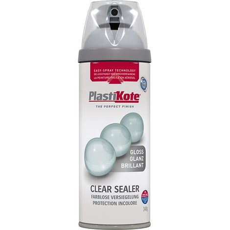 PlastiKote 440.0024000.076 Twist & Spray Gloss Clear 400ml PKT24000
