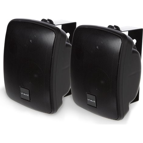 Artsound ASW65.2, 2er-Set wasserdichte Lautsprecher, 2-Wege-HiFi-Lautsprecher, 20-140 Watt, mit Wandhalterung, für den Innen- und Außenbereich geeignet, Terrasse, Garten, Sauna, Pool, Badezimmer,