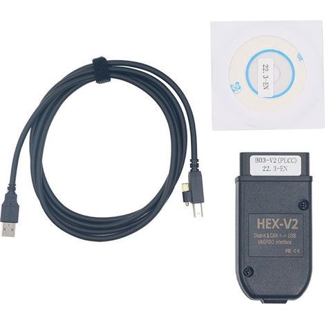 HEXV2 VAG V24.5 23.3 23.11 22.9 VCDS multilingue Dernière version