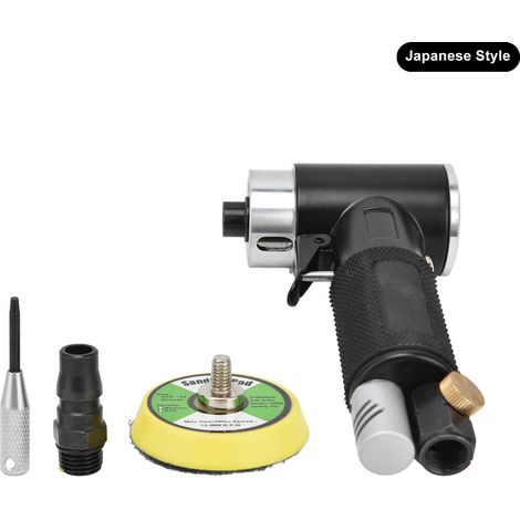 Kit di lucidatura pneumatica da 2 pollici con design angolato per una lucidatura efficiente ad alta velocità (2000 giri/min) YC-2615 (stile giapponese)