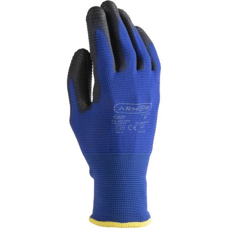 Guanti Grip tessuto nido d'ape in nylon e palmo in pu tg. 9 (1/3)