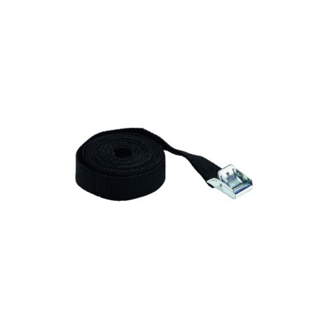 sangle à boucle de serrage de 3 mètres noire