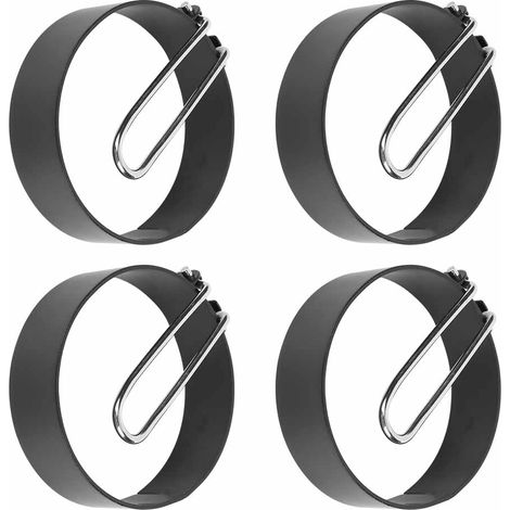 cercles à œufs en acier inoxydable pour former les œufs au plat et faire des crêpes, outil de cuisine (1/5)
