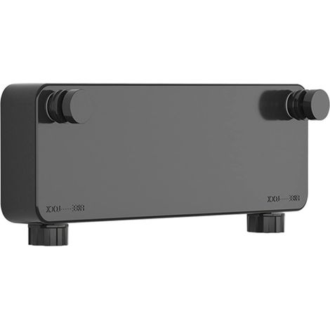 Corde À Linge Rétractable Double Fil d'acier De 5,2 M,sans Perçage Étendoir À Linge Extensible Murale pour Intérieur/Extérieur, Jardin, Blanchisserie, Balcon, Hôtel,Noir (1/5)