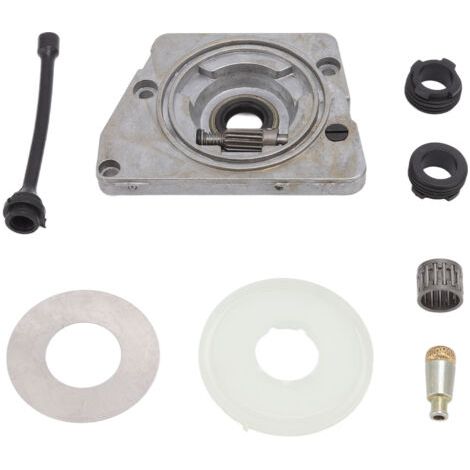 QORVA-Kit de rondelle d'engrenage à vis sans fin de pompe à huile Compatible pour HUSQVARNA 61 66 266 268 266XP 268XP 272XP