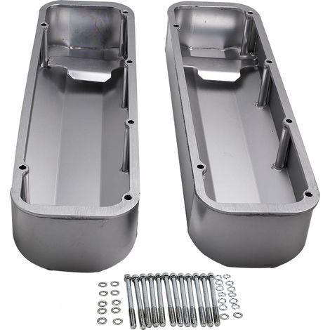 Pair Engine Valve Cover para Ford V8 429-460 Engines Big Block BBF 1968-Up (1/5)