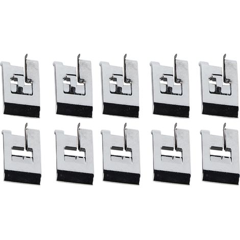 10 Pièces Pied Presseur en Forme G pour Biais et Surjeteuse, Compatible Brother/Singer (1/5)