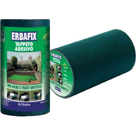 Nastro Prato Erba Sintetica Adesivo Erbafix Boston Tnt Cm 15 ml 5