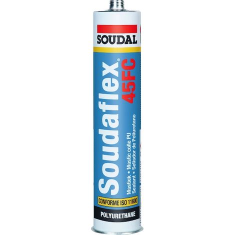 Mastic-colle SOUDAL Soudaflex 45FC - Marron - 300 ml - 120667 (1/5)