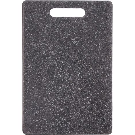 Schneidebrett aus Kunststoff mit granitähnlicher Oberfläche, Granit, Anthrazit (1/3)
