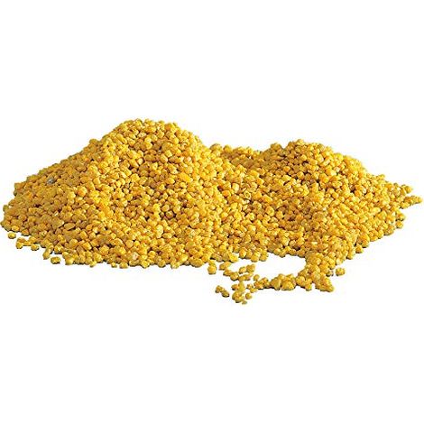 Set 4 pezzi Quarzo Ceramizzato Giallo 2-3mm kg 5: Set 4 pezzi Quarzo Ceramizzato 2-3mm kg 5 per acquari