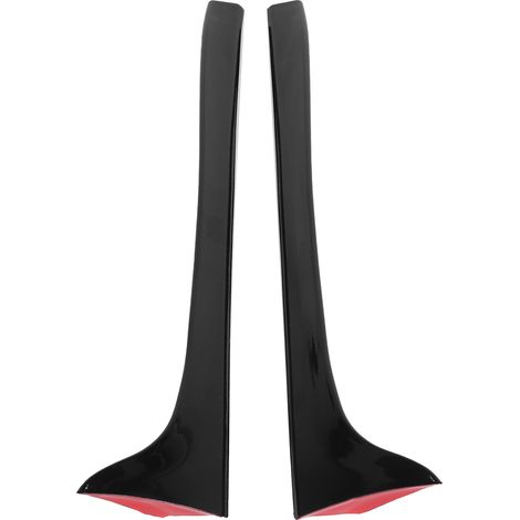 Ailerons latéraux Roof Gloss Black pour Golf Mk5 6R 6C Standard (2009-2017) [Lot de 2 pièces ABS] - Compatible Golf 6 & 7 (1/5)