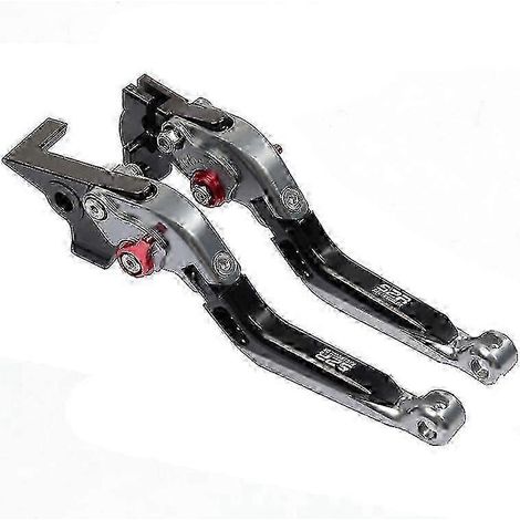 Leviers de frein et d'embrayage pliables, extensibles et réglables, compatibles avec les motos Suzuki Gixxer155nk et Gsx 150nk. (1/5)