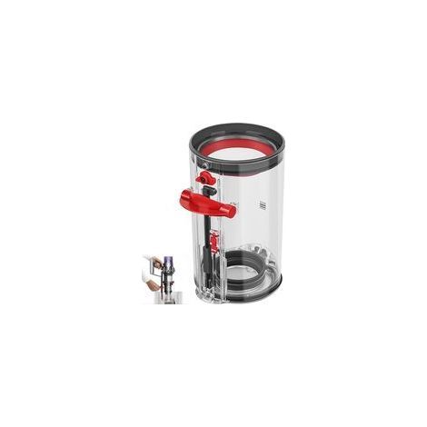 Readcly – Zubehör für Dyson V11 und V15 Staubsauger – Staubbehälter – Robuster Ersatzbehälter – Einfache, werkzeuglose Montage (1/5)