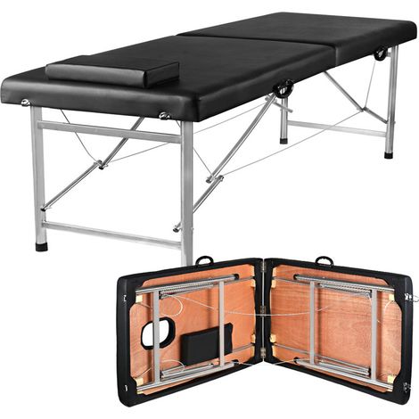Massagetische Tragbares Massagebett 180 x 60 x 63.5 cm (1/5)