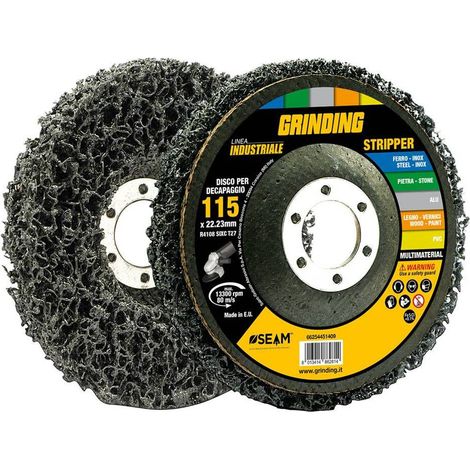 DISCO PULITURA IN NYLON MULTIMATERIALI 'GRINDING LINEA INDUSTRIALE' ø 115
