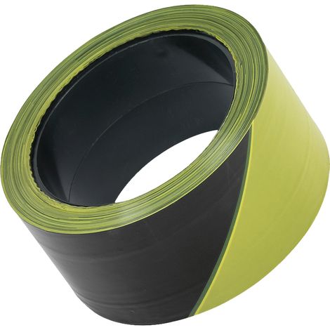 KS Tools - Rubalise noir et jaune 50 mm x 100 m - 917.3896 (1/2)