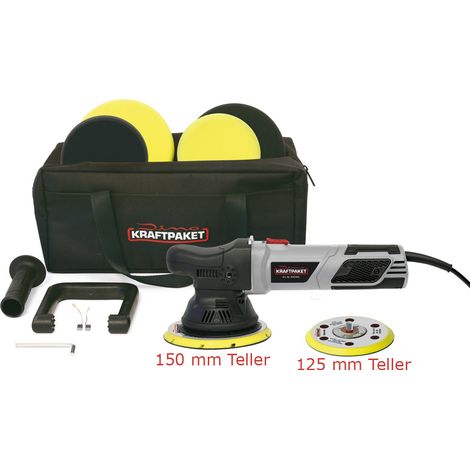 Dino KRAFTPAKET Exzenterpoliermaschine 230 V 900 W 1600 - 4200 U/min 125/150 mm 21mm Hub 640300 Exze (1/5)