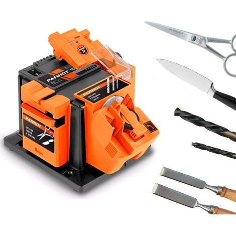 Affilapunte/Affilalame/Affilatore universale per lame/punte/scalpelli 150W Patriot - BG100 (1/2)