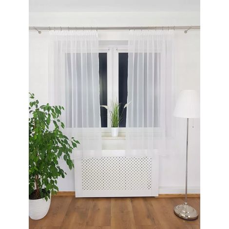 Tenda in voile pronta all'uso, 145x180 cm (1/5)