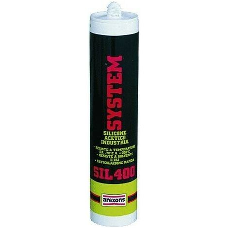 Silicone arexons sil 400 alta temperatura ml.310 nero - 70° / + 250° df 900788