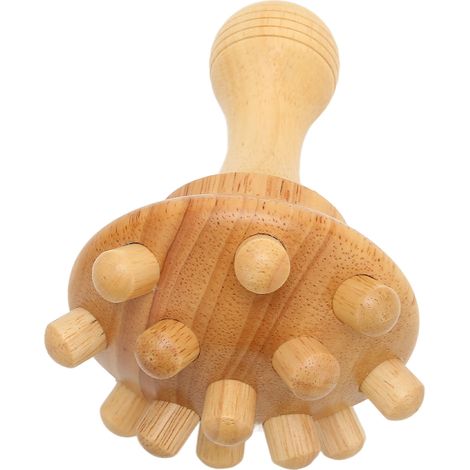 Massageur en Bois Poulpe Anti-Cellulite et Relaxation - Thérapie Naturelle par le Bois (1/5)