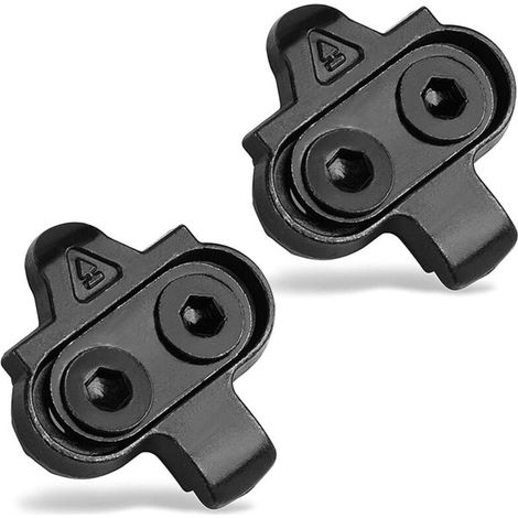 1 paire de pédales SPD auto-bloquantes SPD - Pédales sans clip - Compatibles avec VTT - Pour hommes et femmes - Avec une clé (1/5)