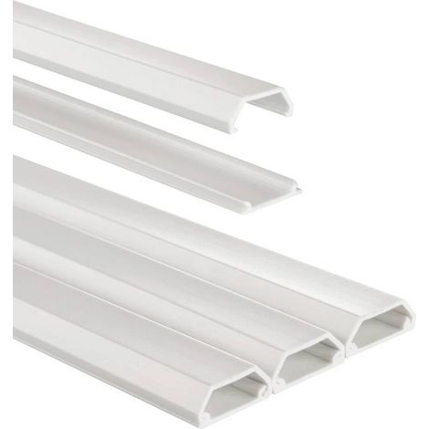 Hama 00220981 Canalina passacavi (L x L) 1 m x 21 mm 3 pz. Bianco (1/5)