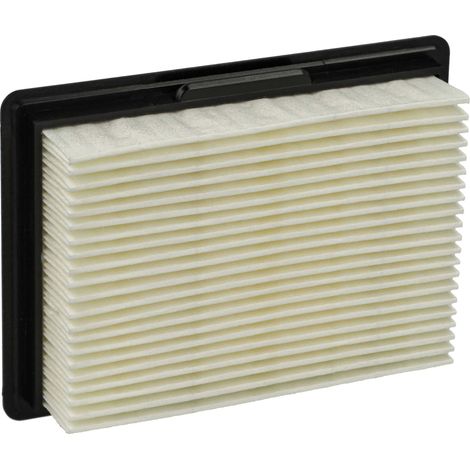 vhbw filtro a pieghe piatte compatibile con Bosch GAS 10.8 V-Li, 12 V, 12V Professional aspirapolvere - Elemento filtrante