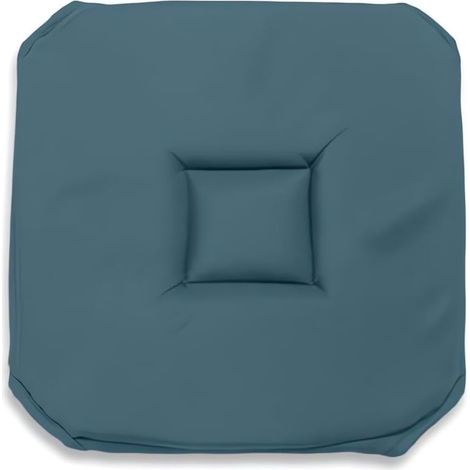 , Alix Dessus de Chaise Gobelin, Polyester, Bleu Celadon 40x40x3 cm