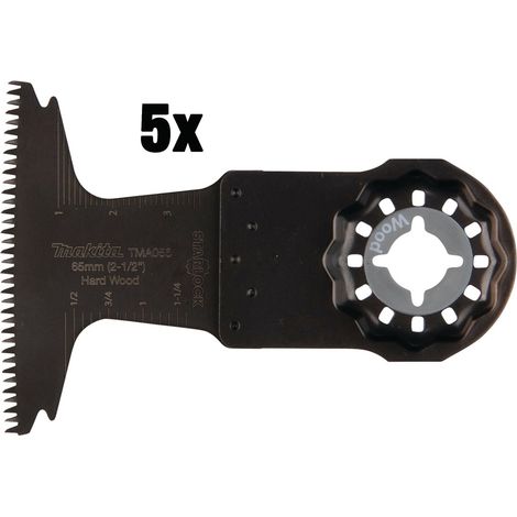 Makita Tauchsägeblatt-Set, 5 Stk., TMA056, 65x40 mm, 1,8 mm (1/5)