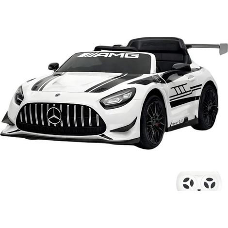 Mercedes AMG GT3 Blanco - Coche eléctrico para niños (1/3)