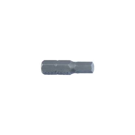 EMBOUT HEXAGONAL CLASSIC 1/4 H8 lg 25mm Mob Outillage