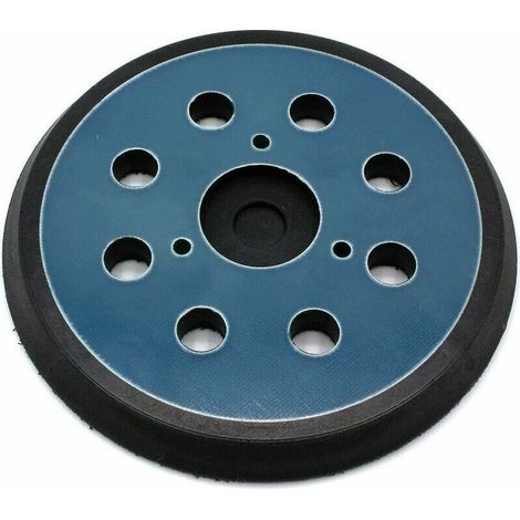 Bohrer-Set mit 123-mm-Klebeschleifteller – 8 Löcher – für Makita Exzenterschleifer Bo5021, Bo5041, Bbo180, Dbo180, Mt924 thsinde (1/5)