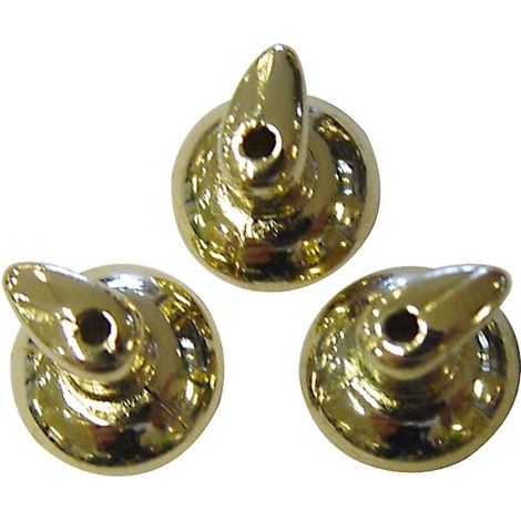 Gancio Ganci per Quadri tipo Invisibile colore Oro Blister 5 Pz