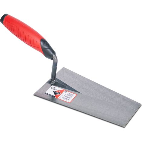 Truelle bi-matière RUBIFLEX 200 x 110 mm – Poignée ergonomique – Traitement thermique pour flexibilité – Garantie à vie contre la casse