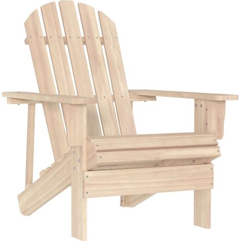 Adirondack-Gartenstuhl Massivholz Tanne