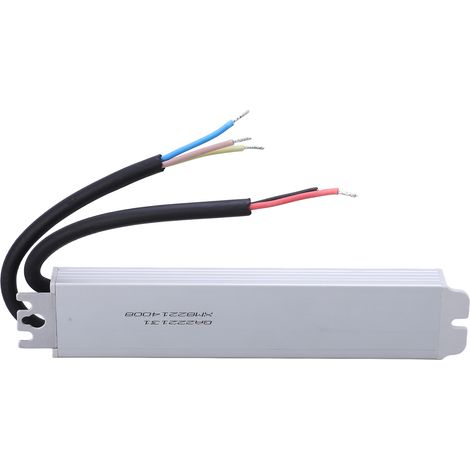 Alimentation LED étanche IP67, transformateur adaptateur pour éclairage LED, entrée externe 100-240 V CA, 24 V CC, 30 W (1/5)