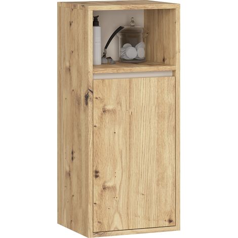 Mobile bagno sospeso VAMI Rovere Artisan, Cashmere 35 cm 1 anta 35x30x80 cm (1/5)
